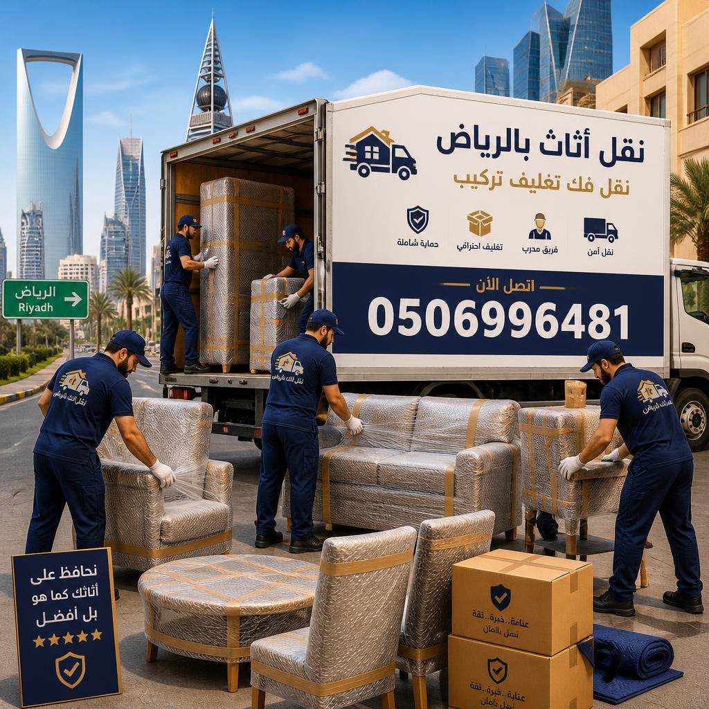 تغليف عفش بالرياض 0506996481 حماية كاملة للأثاث أثناء النقل